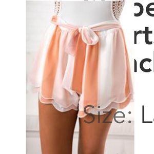 NanaMacs sweet stuff striped shorts